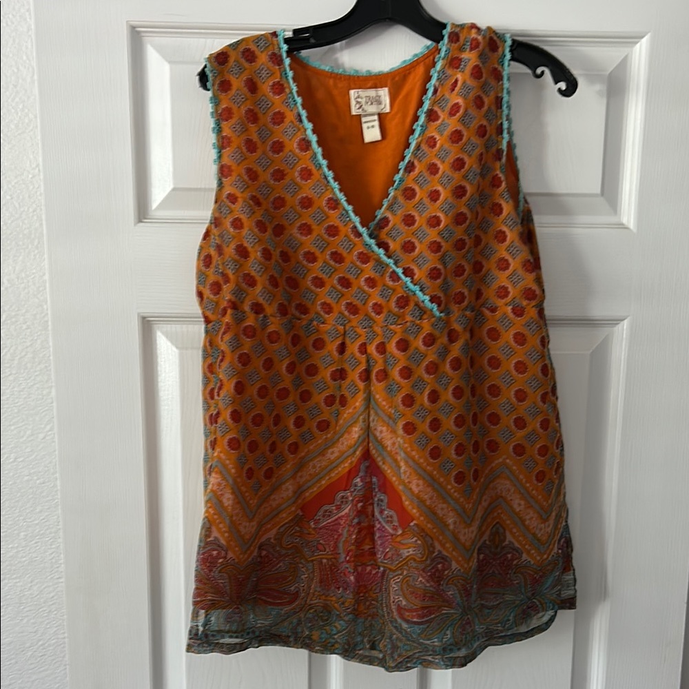 Tracy Porter Vibrant Orange Fabric